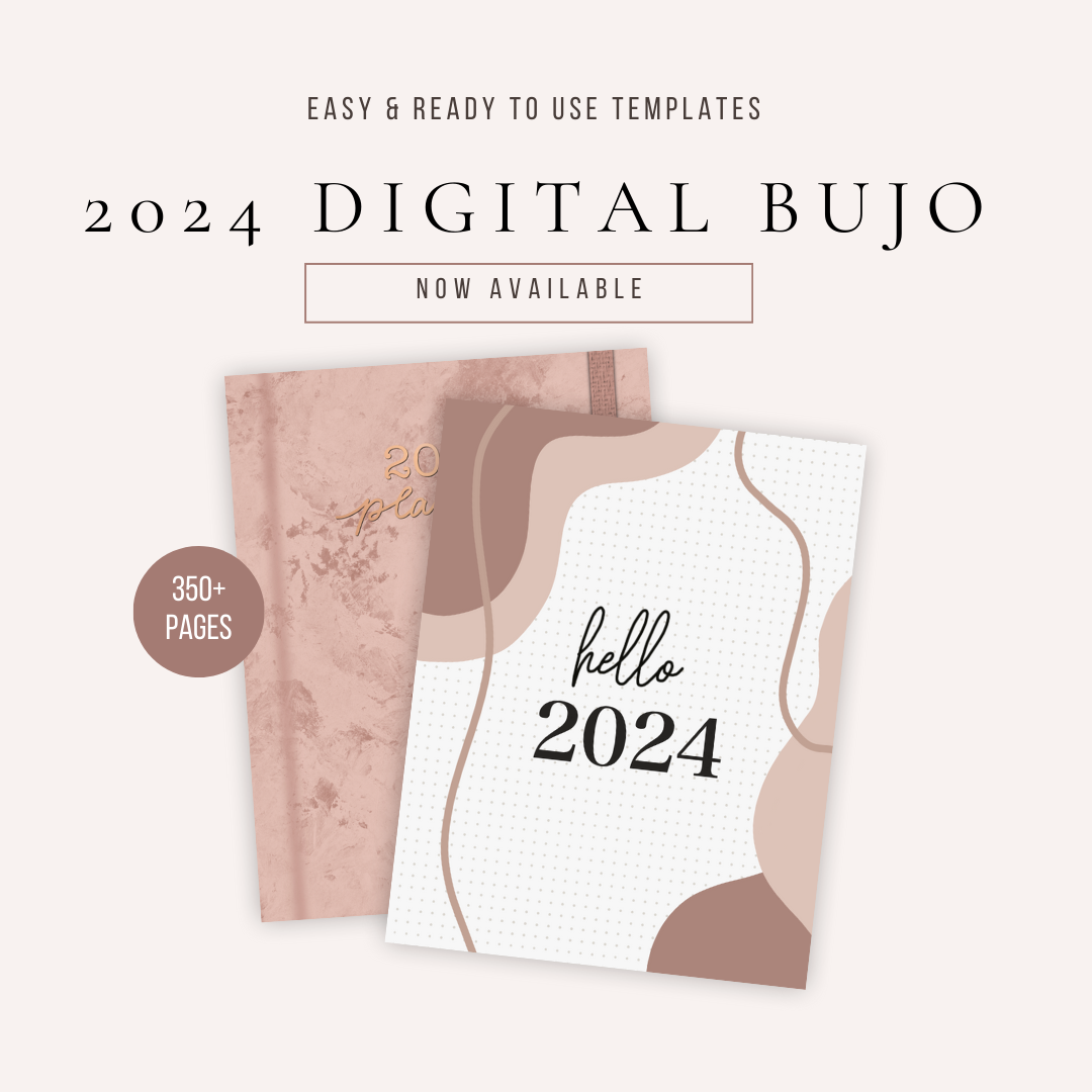 2024 PRINTABLE BULLETT JOURNAL Best 2024 Planner, 2024 Printable Planner, bullet Journal 2024, Digital Bullett Journal, Printable Trackers 