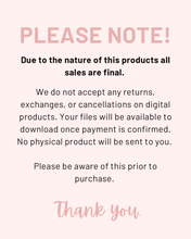 Load image into Gallery viewer, Organized in Pink | Minimalistic Digital Bullet Journal