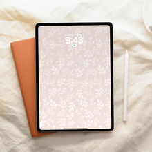 Load image into Gallery viewer, White Leaves Autumn Wallpaper