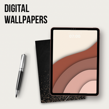 Load image into Gallery viewer, Wavy iPad Wallpaper