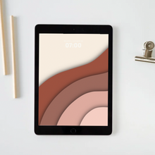 Load image into Gallery viewer, Wavy iPad Wallpaper