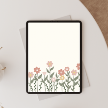 Load image into Gallery viewer, Garden In Bloom iPad Wallpaper