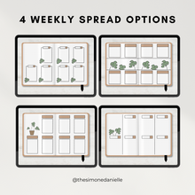 Load image into Gallery viewer, Boho Bliss: 30-Day Digital Bullet Journal (Landscape)