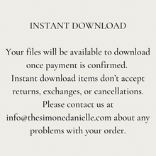 Load image into Gallery viewer, 30 Day Simple Habit Tracker | Digital Template