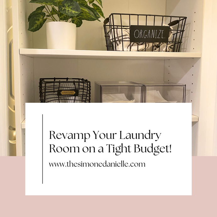 Revamp Your Laundry Room on a Tight Budget!