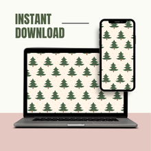 Load image into Gallery viewer, Christmas Tree Wallpaper
