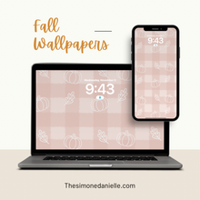 Load image into Gallery viewer, Checkered Fall Wallpaper
