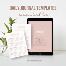 Load image into Gallery viewer, The Daily Journal | Digital Journal Templates for Daily Planning &amp; Reflecting
