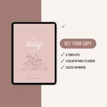 Load image into Gallery viewer, The Daily Journal | Digital Journal Templates for Daily Planning &amp; Reflecting
