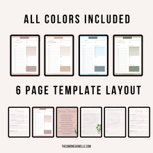 Load image into Gallery viewer, The Daily Journal | Digital Journal Templates for Daily Planning &amp; Reflecting
