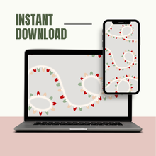 Load image into Gallery viewer, Christmas Lights Wallpaper
