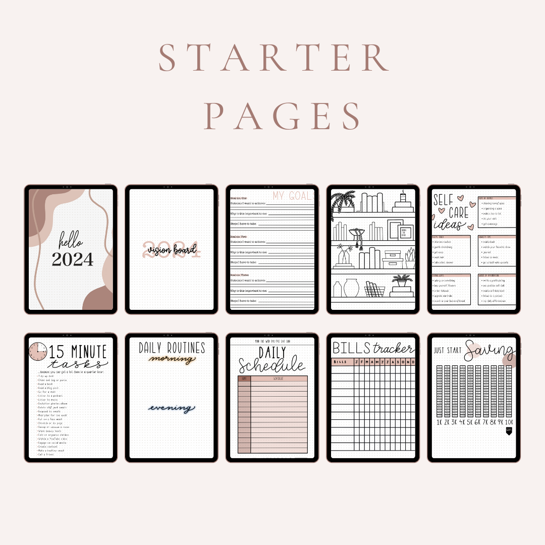 Free Bullet Journal Templates 2024