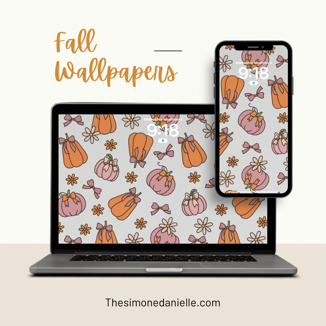 Pretty Pumpkin Wallpaper