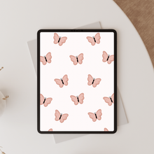 Load image into Gallery viewer, Blush Butterflies iPad Wallpaper
