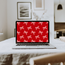 Load image into Gallery viewer, Pink Modern Bows Wallpaper
