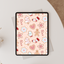 Load image into Gallery viewer, Christmas Cookies Cream Wallpaper
