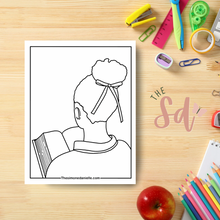 Load image into Gallery viewer, ReadHer Coloring Page | Instant PDF Download
