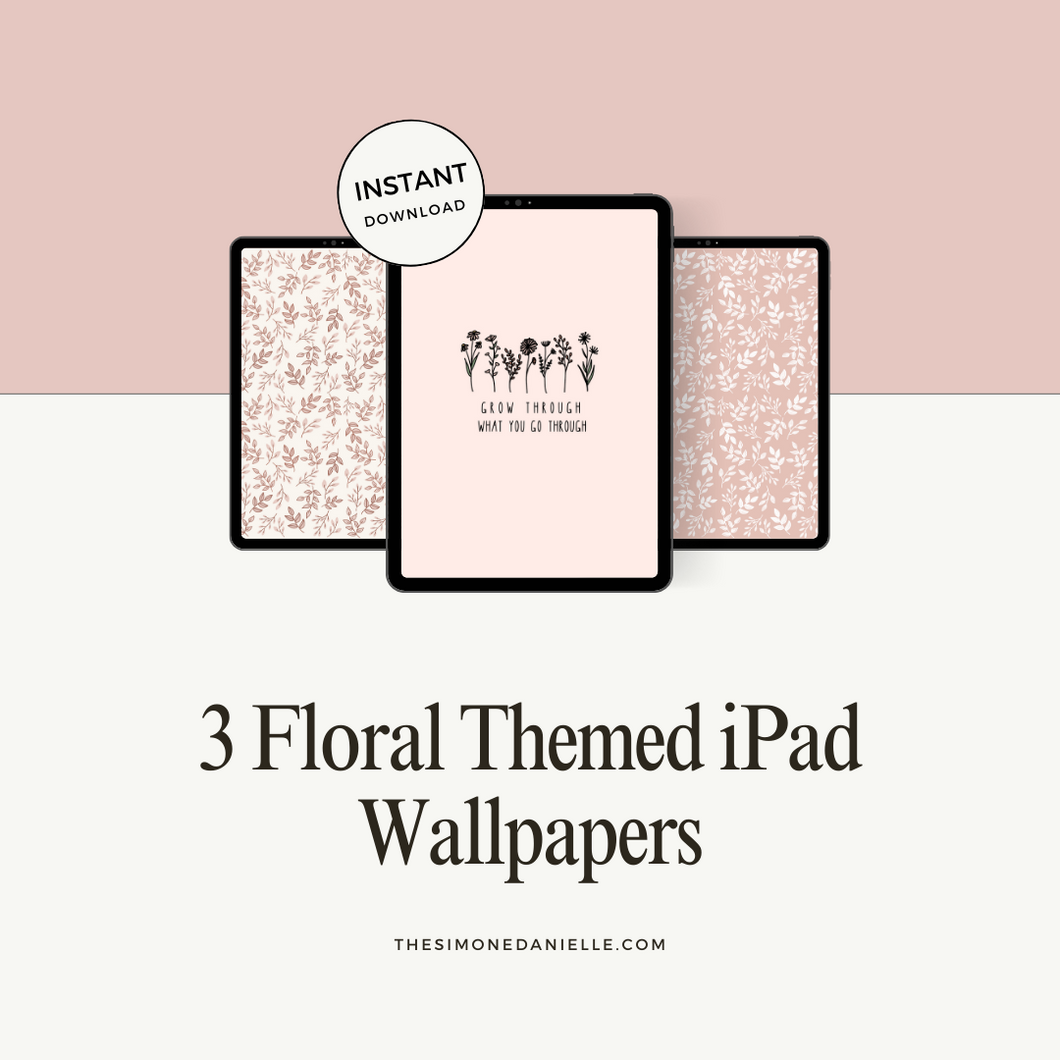 Flower Power iPad Wallpaper Bundle